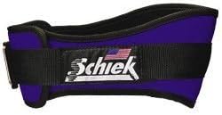 Schiek Sports Model 2004 Nylon 4 3/4" Weight Lifting Belt - Black