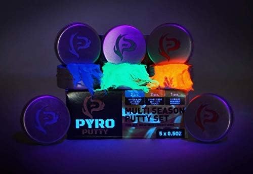 Phone Skope Pyro Putty: Single Use Waterproof Survival Fire Starter, 20 or 50 ct Foil Packs, Easy Tear, Easy Ignite, Fire Starters for Campfires