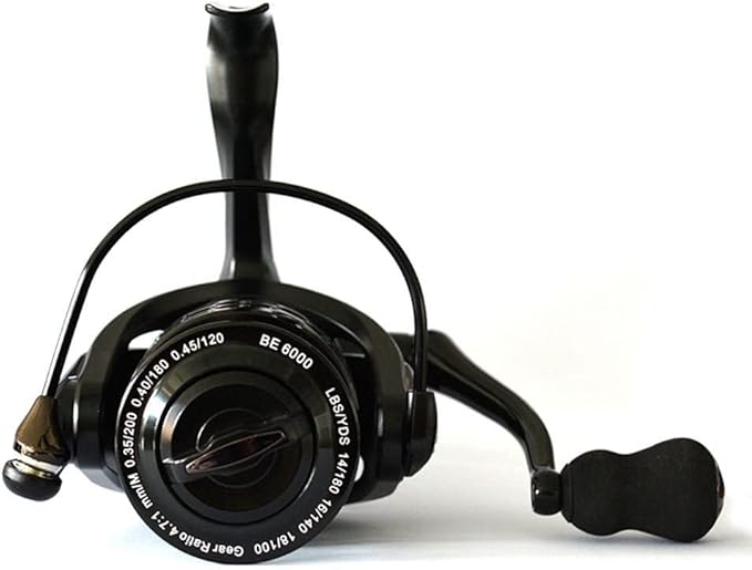 Spinning Fishing Reels 12+1BB Ultra Lightweight Carved Aluminum Spool Reels Affordable Smooth Spinning Reels