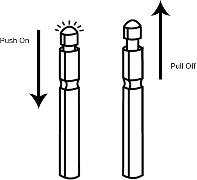6PCS-LED Bobber Light Replacement Battery for Fishing Lures, Fishing Bobbers, Pen Lights, Arrow Nocks, Fishing Floats, Pole Lights, LED Flashers