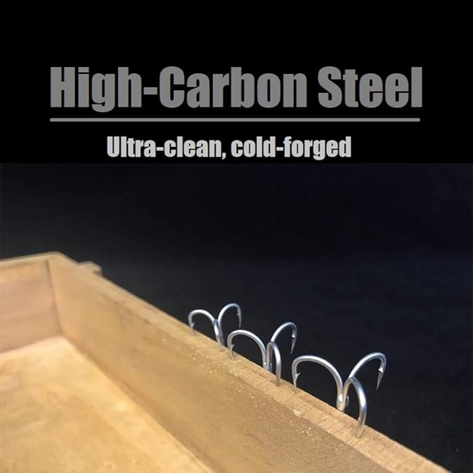 Fishing Hooks Treble Hooks for Hook Upgrade Cutting Blade 4X Strong Short Shank Black Nickle