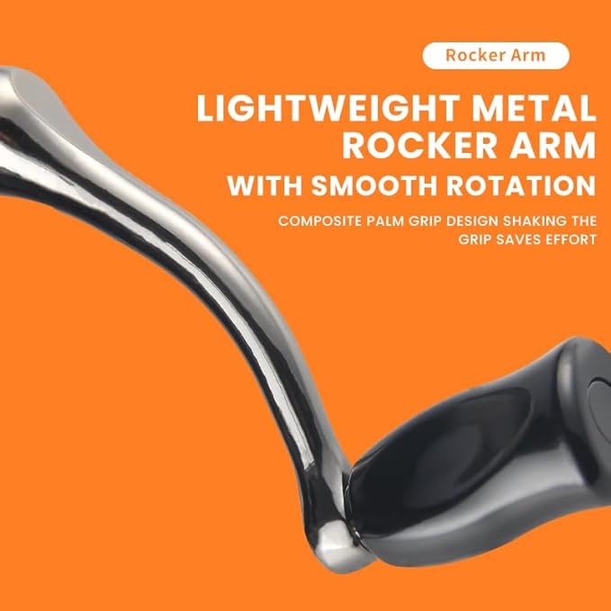 HAUT TON 8000/10000/12000 Big Game Surf Spinning Fishing Reel,20KG Drag Power. Backlash-Free Bearings,Metal Reel Seat,Zinc Alloy Gear for Saltwater Inshore and Offshore Fishing