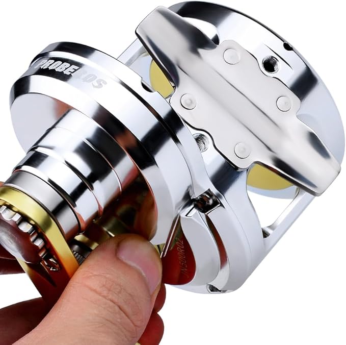 PROBEROS Conventional Reel Trolling Reels - Lever Drag Deep Sea Ocean Big Game Offshore Jigging Fishing Reels