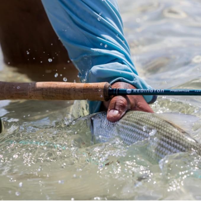 Redington Predator Fly Fishing Rod with Tube, Big Game Fishing Rod, 4 Pieces