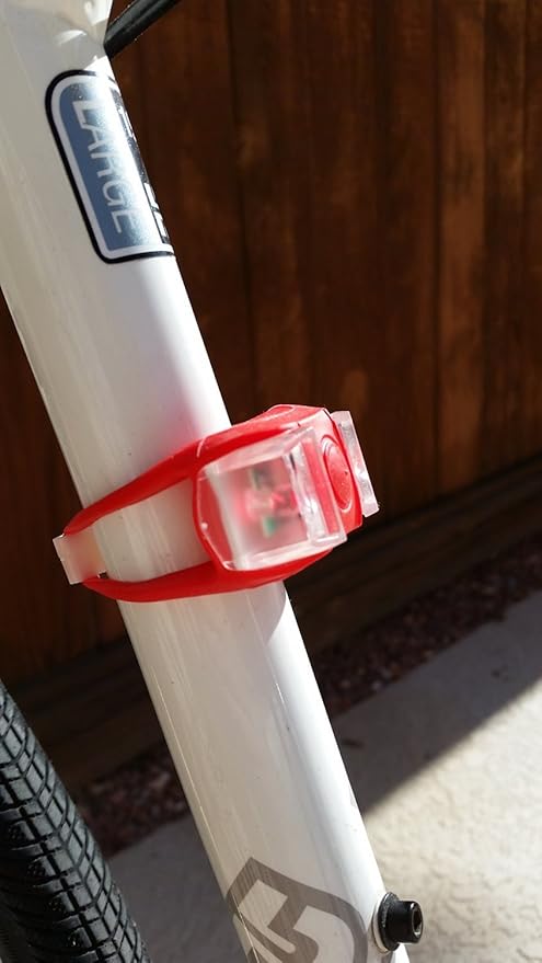 Bright Eyes - 2-Pack Aircraft Aluminium Waterproof 300 Lumen LED Bike Light Set (Headlight, Taillight) - Batteries Included