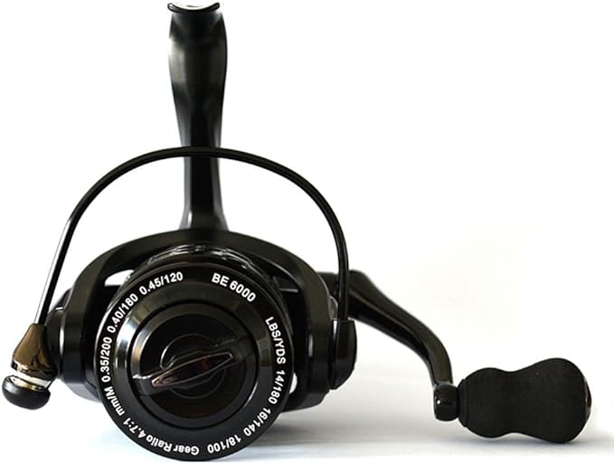 Spinning Fishing Reels 12+1BB Ultra Lightweight Carved Aluminum Spool Reels Affordable Smooth Spinning Reels