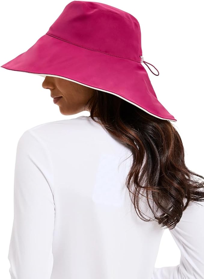 Solbari Ultra Wide Brim Sun Hat UPF50+ Packable UV Sun Protection Hats with Full Coverage Brim