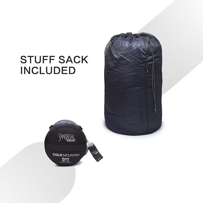 Ultralight Mummy Down Sleeping Bag 650 Fill Power Duck Down Suits for 32 Degree F for Camping Hiking Backpacking