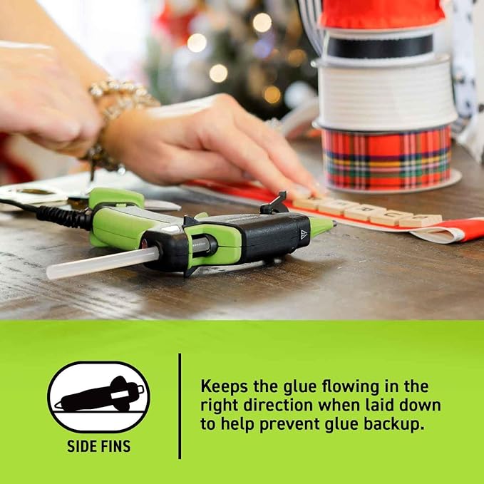 Surebonder Mini Hot Glue Gun with Dual Temperature & Auto Shut Off, 20 Watts for Fast Heating & Consistent Glue Flow, Adjust Temp for Multiple Projects (Ultra Series DT-320F)