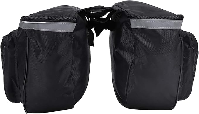 Ejoyous Pannier Bag, 25L Saddle Bag Cycling Rear Rack Luggage Carrier Trunk Bag for Mountain Road Seat