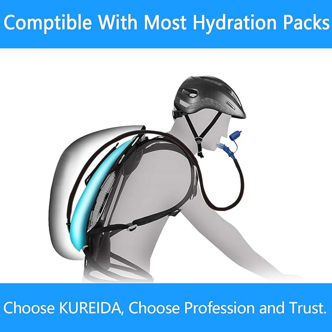 Hydration Bladder 2L-3L,Leak Proof Water Reservoir,BPA Free,Wide Opening, Military Water Bladder Combined with Hydration Backpacks for Biking Hiking Running Camping Climbing.