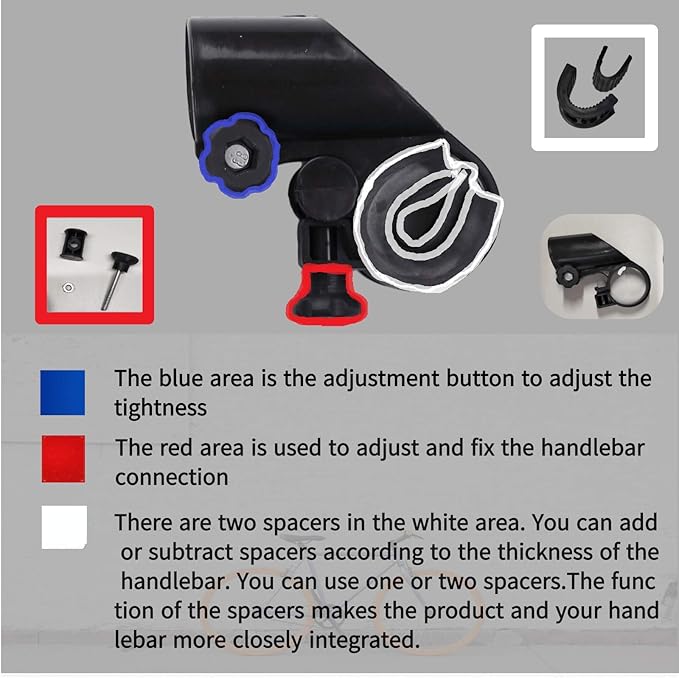 New Children's Bicycle and Scooter Horn, Cute and Funny Squeeze Horn, for Children/Adults/Bicycles/Motorcycles, Squeaks Up to 25 Seconds - Squawking Novelty Gag Gift