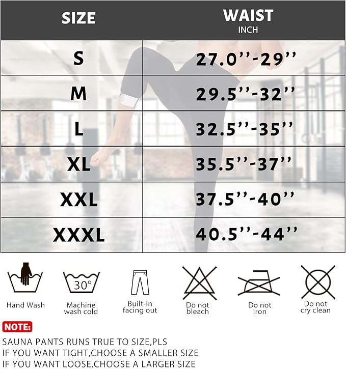 Men Sauna Pants Sweat Leggings Thermo Capris Slimming Tights Heat Trapping Suit,Humanized Mesh Crotch,High Waist