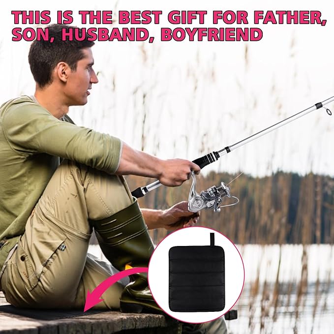 2PCS Telescopic Fishing Rods and Reels Combo Set 6.89ft Portable Fishing Pole Spinning Reel Lures Accessories with Storage Bag Saltwater Freshwater Fishing Pole Combo Fishermen Gift