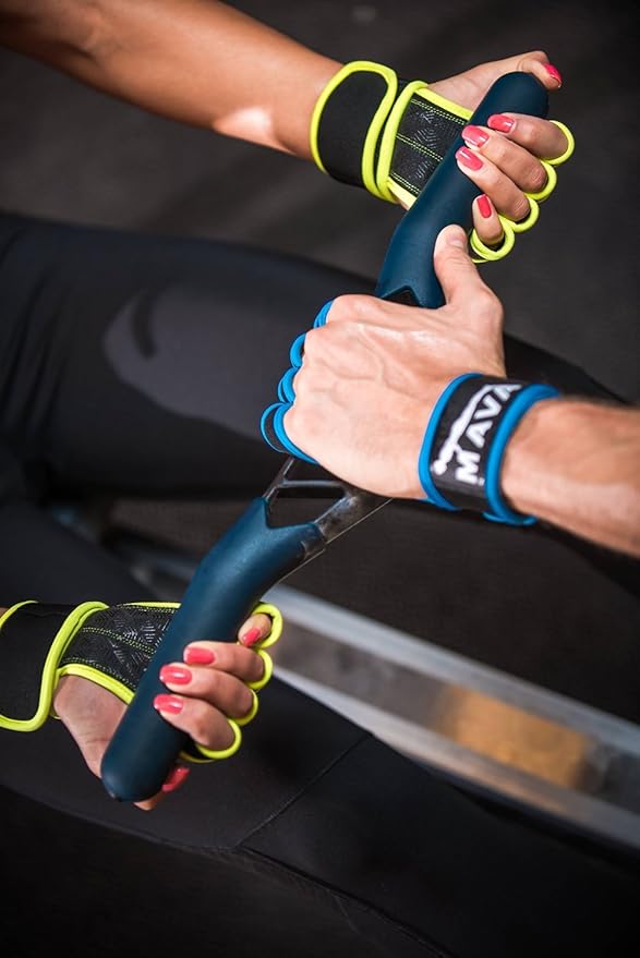 Mava Sports Cross Training Gloves with Wrist Support for WODs,Gym Workout,Weightlifting & Fitness-Silicone Padding, No Calluses-Suits Men & Women-Weight Lifting Gloves for a Strong Grip