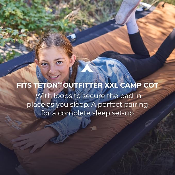 Teton Canvas Camp Pad, Sleeping Pad for Car Camping