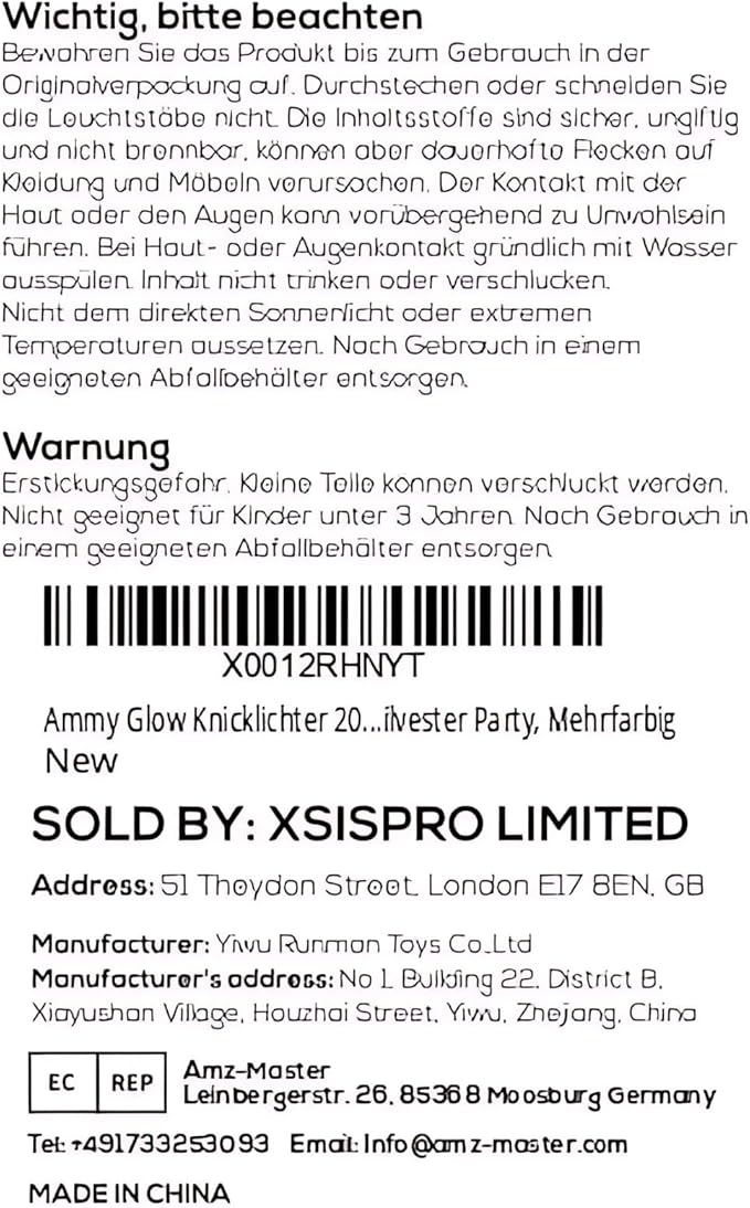 Ammy Glow-205 Pcs-Glow Sticks Bulk Party Pack -halloween party favors,Glow in The Dark Party Supplies - Eye Glasses, Glow Bracelets & Necklaces - Wedding Favors (Tube packed)