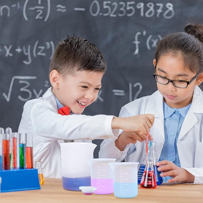 Silicone Resin Measuring Cups Tool Kit, Non-Stick Silicone Cups for Epoxy Resin, Reusable 250&100ml Silicone Mixing Cups with Stir Sticks, Pipettes, Epoxy Resin Supplies, Molds, Jewelry Making