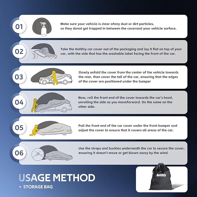 Sedan Car Cover Custom Fit Infiniti G-Series Sedan 2003-2015, 100% Waterproof Breathable Outdoor Car Covers, Sun Rain Dust Snow Protection. (Ships from US Warehouse, Arrive Within 3-7 Days)