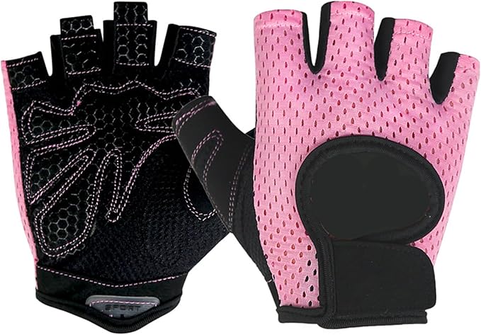 Gym Gloves Weightlifting for Men Women Fitness Antislip Half Finger Workout Bodybuilding Training Gym Weightlifting Gloves