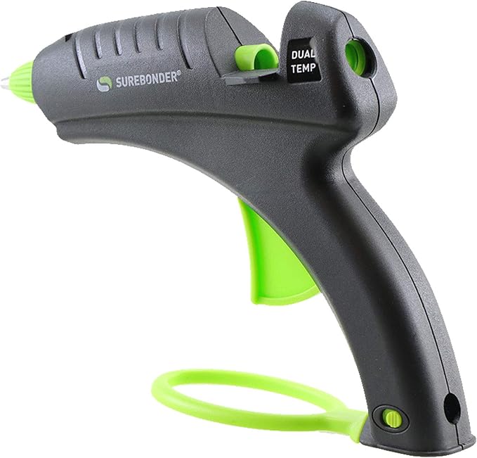 Surebonder DT-270FKIT Full Size Dual Temperature Glue Gun with 12-4-Inch Standard All Purpose Glue Sticks
