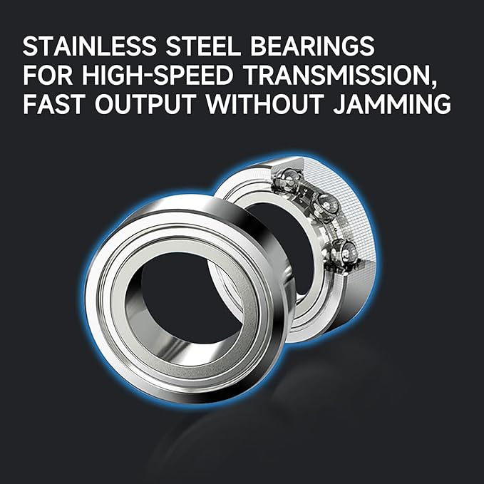 HAUT TON Spinning Reel 8000/9000/10000/12000/14000,6+1BB Metal Surf Fishing Reels,4.8:1 Gear Ratio 55lbs Drag Heavy Long Casting Inshore Saltwater Monster Fish