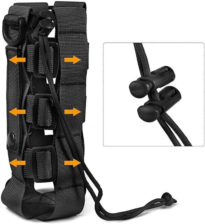 Belt Water Bottle Holder Bag Belt Carry Pouches Carriers for Camping Hiking Travelling Water Bottle Sleeve