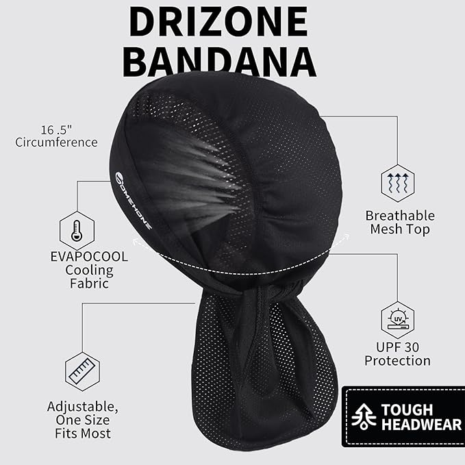 Men's Breathable Cycling Bandanas Outdoor Sweat-Wicking Cycling Caps Motorcycle Helmet Liners