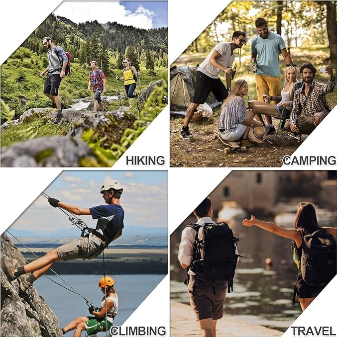 Mens Hiking Pants Convertible Quick Dry Zip Off Fishing Travel Safari Pants