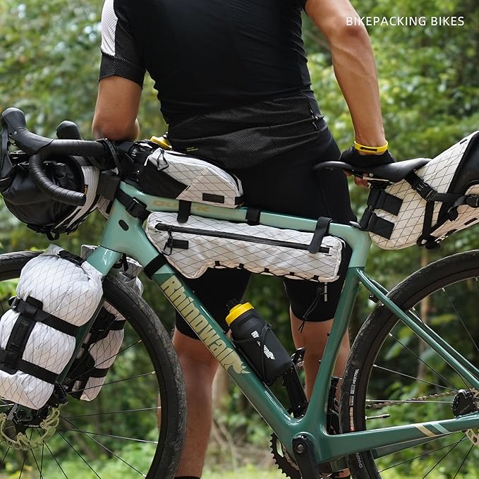 Rhinowalk Bike Frame Bag Waterproof Bike Triangle Bag Bicycle Pouch Under Tube Bag Professional Cycling Accessories
