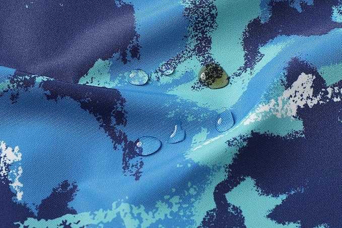 MGEOY Boys Girls Rain Jackets Lightweight Waterproof Hooded Raincoats Windbreakers for Kids 4-14Y