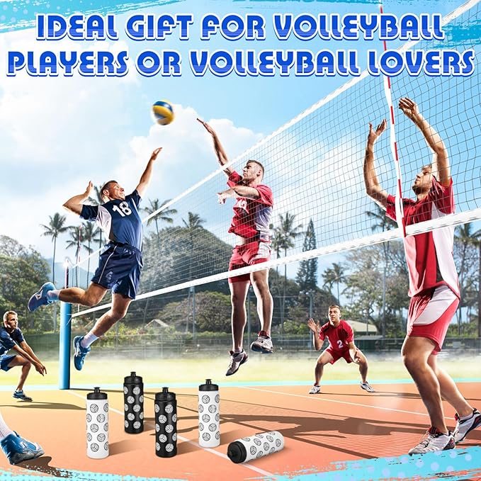 Water Bottle Bulk 20 oz Sports Ball Cup Accessories Reusable Sports Squeeze Water Bottle for Party Favor Players Lovers Team Gifts Gym for Most Bike Cage