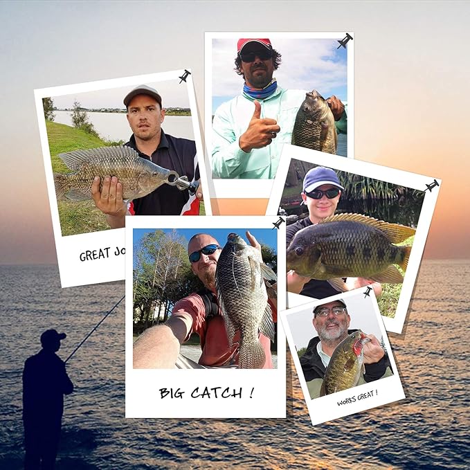 TRUSCEND Easy Catch Swimmax, Magic Noisy Turbulent Wiggling and Vibrating Actions for More Bites, Segmented Swimbait Jointed by Dyneema Strongest Fiber, Lifelike Fishing Lures for Relax Family Fishing