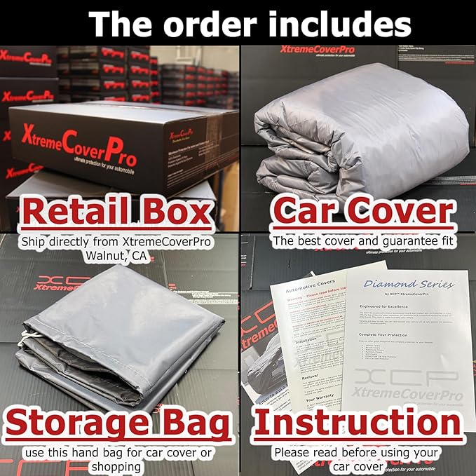 Custom FIT Car Cover fits 2020 2021 2022 2023 2024 2025 Chevy Corvette C8 XTREMECOVERPRO Diamond Series Grey