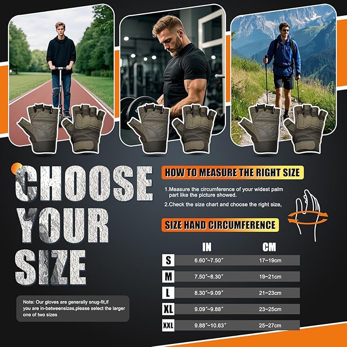 Weight Lifting Gloves, Gym Gloves for Men and Women, Full Palm Protection for Sports, Weightlifting, Training, Cycling, Pull-Ups, Rowing, and Mountaineering