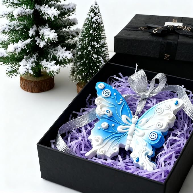 Silicone Molds for Candle Making, Rose Bear and Butterfly Designs, DIY Crafts and Baking, 3 Styles (Butterfly)