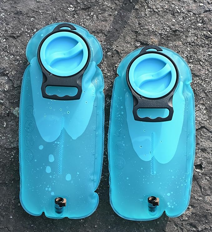 MARCHWAY 2L/2.5L/3L TPU Hydration Bladder, Ultra Durable Water Reservoir Bag with Insulated Tube for Hydration Pack for Cycling, Hiking, Running, Climbing, Biking