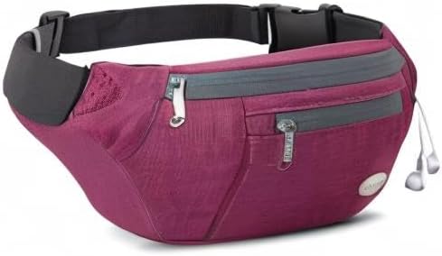 Entchin Fanny Pack for Women Men,Crossbody Belt Bag with 4-Zipper Pockets,Adjustable Waist Bag Pack,One of the Most Popular Travel Essential Gifts for Walking,Traveling,Cycling