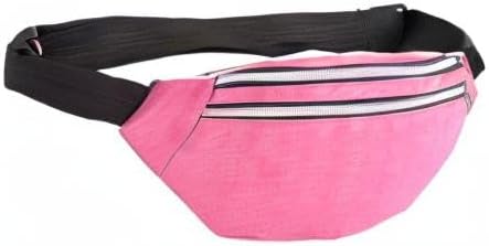 DAITET Crossbody Fanny Pack for Men&Women,Large Waist Bag & Hip Bum Bag with Adjustable Strap for Outdoors Workout Traveling Casual Running Hiking Cycling