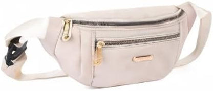 DAITET Crossbody Fanny Pack for Men&Women,Large Waist Bag & Hip Bum Bag with Adjustable Strap for Outdoors Workout Traveling Casual Running Hiking Cycling