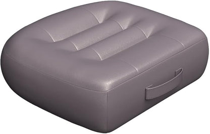 Adult Booster Seat Cushion/Car Seat Cushions for ShortPeople/Effectively Increase The Field of View by 12cm/4.7in,Back Fatigue Relief Adult Booster Chair Cushion Angle Lift Big Seat Cushion/Grey