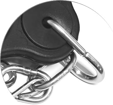 Ice Trekkers for Boots - Crampons Ice Cleats Traction Snow Grips for Boots Shoes with 23 Stainless Steel Spikes Anti Slip for Walking,Hiking,Climbing,Fishing and Mountaineering