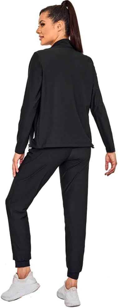 Sauna Suit Weight Loss Hot Sweat Suits Sauna Pants with Pockets Gym Workout Exercise for Women