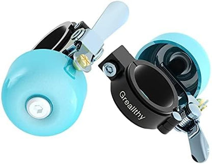 Greallthy Bike Bell Classic Brass Bicycle Bell,Bike Bells for Adults Kids, Loud Retro Bell for Road & Mountain Bikes, Universal Handlebar Fit.