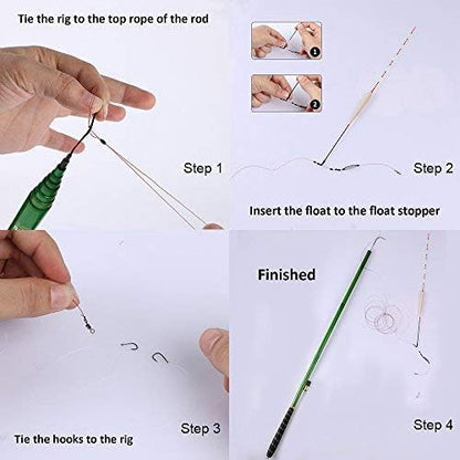 Goture//Telescopic Tenkara Fishing Rod Kit//Ultralight Travel Fishing Rod,Portable Collapsible Bass Crappie Rod, Carbon Fiber Inshore Stream Trout Pole 10 12 15 18 21 24 Free Tip Set(Top 3 Segment)