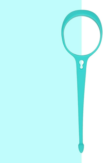 Neo Magnetic Silicone Ring Strap for Water Bottle - Water Tumbler Strap Versatile Sports Bottle Ring - Water Bottle Carrier Strap for Gym, Backpack, Belt, Hiking, Outdoors & More (Teal)