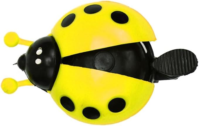 Leheybia 1 Pcs Ladybug Bicycle Bell Classic Bicycle Bell Thumb Bell for Bike for Road Mountain Bike Handlebars Adults Kids