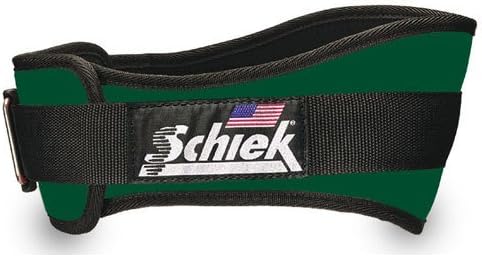 Schiek Sports Model 2004 Nylon 4 3/4" Weight Lifting Belt - Black