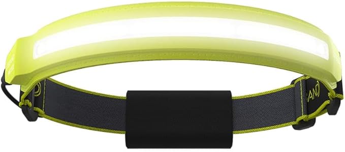 LED Headlamp, Liteband PRO 1000 Lumens Super Bright Head Lamp, Rechargeable Battery Powered Tactical Headlamps, Camping, Running, Hard Hat Light, Best Rated Hands Free Forehead Flashlight, Yellow