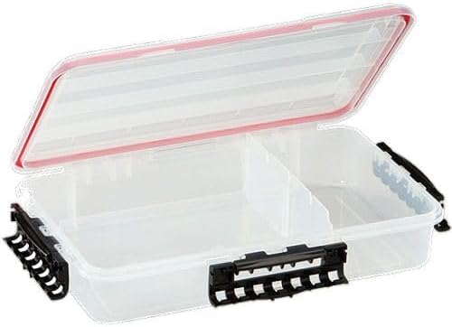 Plano 3741 Deep Waterproof Stowaway, Clear, 14" x 9" x 2.88"